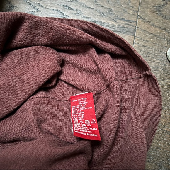 Brown Tommy Hilfiger Vneck - Picture 11 of 11